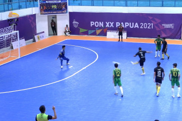 Futsal dilibas Jatim, Jabar akui kurang konsentrasi