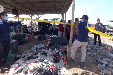 KLHK tutup 6 pembuangan sampah ilegal di Sungai Cisadane