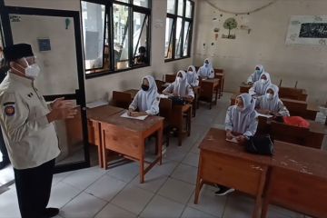Gubernur Banten tinjau PTM sejumlah sekolah di Kota Serang