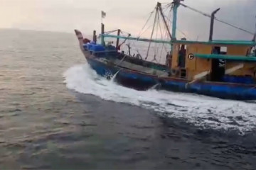 KKP tangkap kapal ikan asing ilegal di Selat Malaka