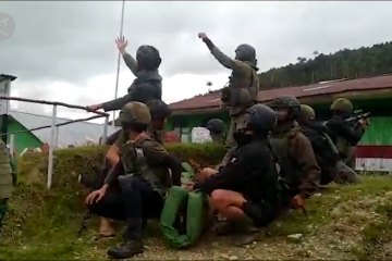 Kontak senjata di Kiwirok, seorang anggota Brimob gugur