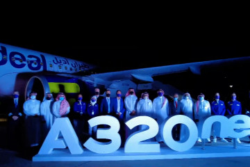 Maskapai bertarif murah Arab Saudi terima pesawat Airbus baru