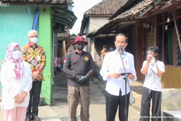 Presiden kunjungan kerja ke Jateng sambil tinjau program vaksinasi