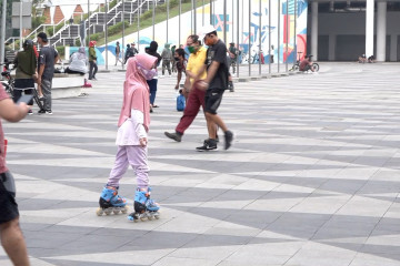 Berolahraga di akhir pekan, Velodrome jadi pilihan masyarakat