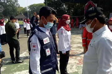 PMI Kota Tangerang lantik 105 relawan pengawal pandemi