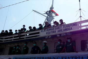 RS Terapung Ksatria Airlangga arungi Kepulauan Madura 