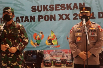 Kapolri: 11 ribu personel TNI-Polri disiagakan di PON XX