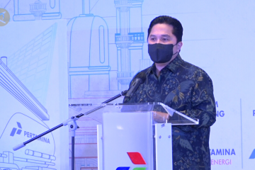 Resmikan subholding, Erick ingin Pertamina capai valuasi 100 miliar dolar