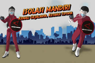 Tips saat jalani isolasi mandiri