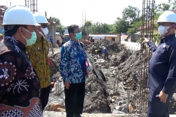 Jelang musim penghujan, Wabup Madiun pantau proyek fisik