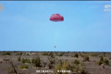 Para astronaut Shenzhou-12 mendarat di Bumi dengan selamat