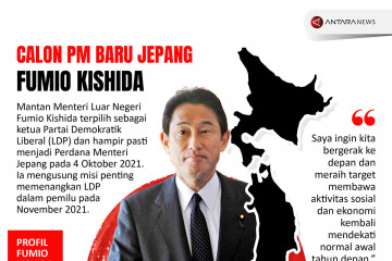 Calon PM baru Jepang Fumio Kishida