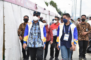 BNPT Head Boy Rafli Amar inspects PON venue in Papua