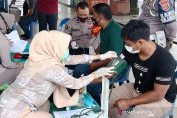 Kapolres: Vaksinasi di Kompleks PPI Abdya Aceh kembali normal