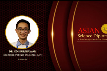 Tiga peneliti BRIN terpilih sebagai Asian Science Diplomat 2021
