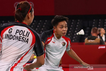 Greysia/Apriani tambah angka bagi Indonesia menjadi 2-0