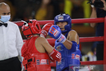 Devan Febra gagal sumbang emas Kaltim dari muaythai