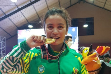 Mahasiswi Unimed raih medali emas PON XX di Papua