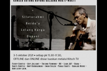 Seniman dan musisi gelar "Konser Gotong Royong Baladna Mukti-Mukti"