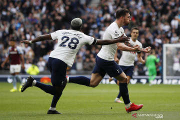 Liga Inggris: Babak pertama usai Tottenham unggul 1-0 atas Aston Villa