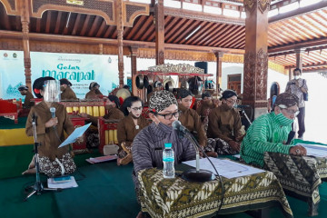 Seniman sastra macapat turut meriahkan HUT ke-265 Kota Yogyakarta