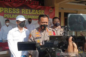 Polres Indramayu tangkap 10 orang dalam bentrokan berdarah di Tukdana