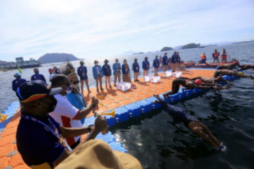 Fadhlan raih emas renang perairan terbuka nomor 10km PON Papua