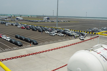Kemenhub: 700 mobil baru dikirim dari Pelabuhan Patimban ke Belawan
