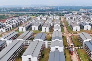 China punya pusat karantina 5.000 kamar senilai Rp5,1 triliun