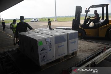 VAKSIN PFIZER TIBA DI PALEMBANG