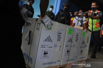 Kedatangan Vaksin Pfizer ke Sumsel