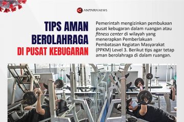 Tips aman berolahraga di pusat kebugaran