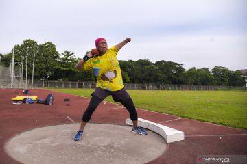 Atlet NPC Sumut berlatih jelang Peparnas