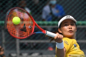 Priska Nugroho jadi sorotan dunia usai bukukan lima gelar tunggal ITF