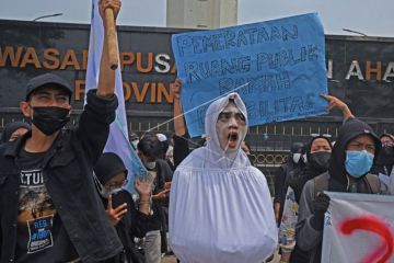 Demo Tuntut Hak Penyandang Disabilitas