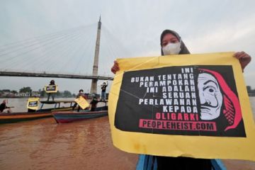 Aksi setahun UU Cipta kerja di Jambi