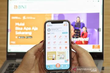 Jumlah transaksi BNI Mobile Banking 2021 meningkat 43,4 persen