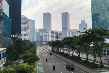 DKI Jakarta diperkirakan akan berawan hingga hujan ringan pada pagi