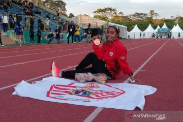 Triyaningsih terpesona keindahan lintasan marathon PON Papua