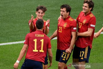 UEFA Nations League: Dua gol Ferran Torres bawa Spanyol ke final