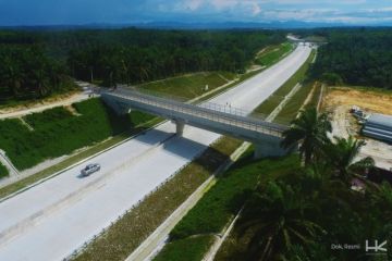 Hutama Karya optimistis Tol Pekanbaru-Bangkinang fungsional akhir 2021