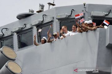 Kapal perang AL Inggris HMS Richmond kunjungi Indonesia