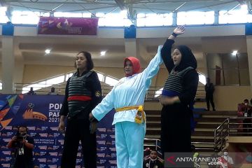 Juara dunia silat Rizka Andini singkirkan wakil tuan rumah PON Papua