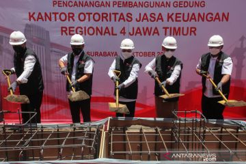 Pencanangan pembangunan gedung OJK Regional 4 Jawa Timur