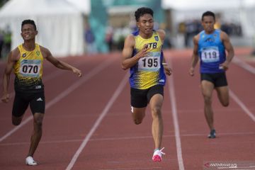 Timnas atletik uji coba ke Singapura untuk SEA Games Hanoi