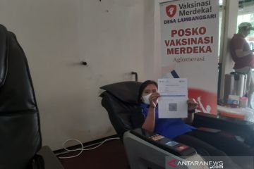 Tarik minat warga ikut vaksinasi, tol KM19 sediakan pijat-musik gratis