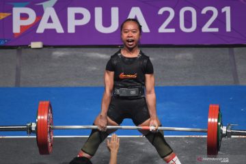 Susi Susanti pecahkan rekor Asia angkatan dead lift di PON Papua