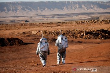 Ilmuwan simulasikan kehidupan di Mars di Kawah Ramon Israel