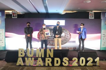 Askrindo sabet predikat "The Best Brand Image" BUMN Awards 2021