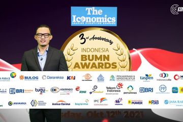 Apresiasi kepada BUMN kembali digelar dalam Indonesia BUMN Awards 2021